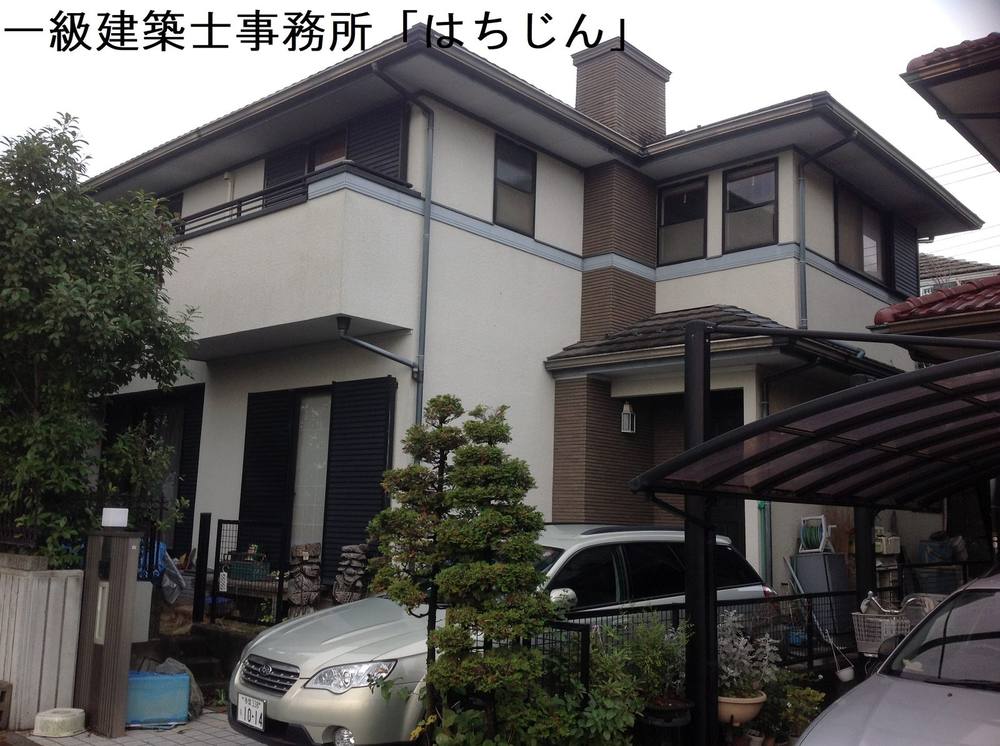 外壁屋根塗装の施工前